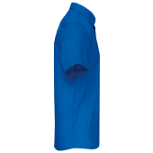 Overhemd in onderhoudsvriendelijk polykatoen-popeline korte mouwen heren Light Royal Blue XS Overhemd in onderhoudsvriendelijk polykatoen-popeline korte mouwen heren Light Royal Blue XS