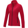 Zelus dames fleece jas - Rood - M Zelus dames fleece jas - Rood - M