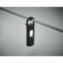 BLUZ - Zakformaat COB zaklamp - Zwart