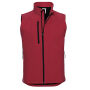 Softshell Gilet classic red XS