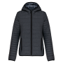 Ladies' lightweight hooded padded jacket Marl Dark Grey XXL Ladies' lightweight hooded padded jacket Marl Dark Grey XXL
