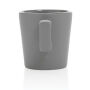 Keramische moderne koffiemok 300 ml, grijs