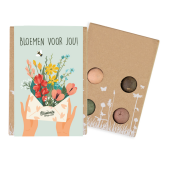Blossombs - Giftbox mini Thema - 4 stuks - Bloemen voor jou