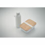EMERALD SET - Cadeauset lunchbox en fles - Wit
