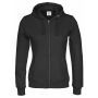 Cottover Gots Full Zip Hood Lady black S Cottover Gots Full Zip Hood Lady black S