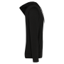 Licht katoenen sweatvest met capuchon Black XS
