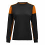 Printer Prime t-shirt L/S Lady Black/Orange XS