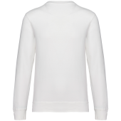 Ecologische uniseks sweater met ronde hals French Terry Washed Ivory S