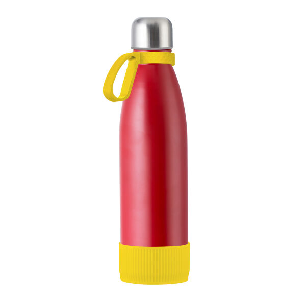 Fles RETUMBLER-myTOULON - geel, rood Fles RETUMBLER-myTOULON - geel, rood