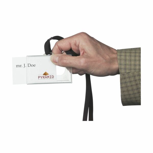 LanyardBadge Namenschild - transparent LanyardBadge Namenschild - transparent