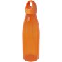 Bergen 800 ml waterfles van gerecycled plastic - Oranje