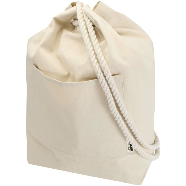 Florida 270 g/m² GRS gerecyclede sailor duffel bag 15 l - Natuur Florida 270 g/m² GRS gerecyclede sailor duffel bag 15 l - Natuur