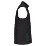 Bodywarmer DayToDay in twee stoffen black/kelly green 5XL Bodywarmer DayToDay in twee stoffen black/kelly green 5XL