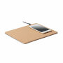 WIRELESS MATTY - Muismat met 15W oplader - Beige