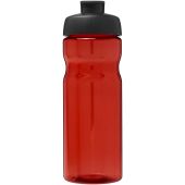 H2O Active® Eco POP Base 650 ml sportfles met kanteldeksel - Rood/Zwart