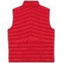 Ecologische lichte bodywarmer voor heren hibiscus red 4XL