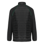 Jas Day To Day in twee stoffen unisex Black / Kelly Green S