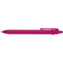 Fidget balpen van gerecycled plastic (zwarte inkt) - Magenta