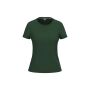 Dames-T-shirt met antibacteriële behandeling forest green 3XL Dames-T-shirt met antibacteriële behandeling forest green 3XL