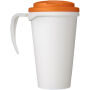Brite-Americano® Grande 350 ml geïsoleerde beker - Wit/Oranje Brite-Americano® Grande 350 ml geïsoleerde beker - Wit/Oranje