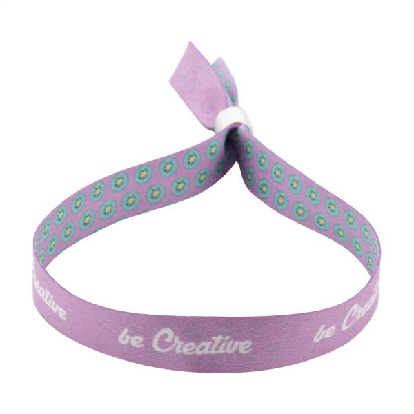 SuboWrist Alloy - Custom made RPET festival armband