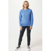 IQONIQ Denali gerecycled katoen sweater ongeverfd, heather blue (XXS)