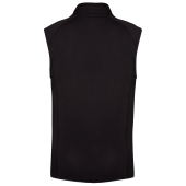 BODYWARMER IN TWEE STOFFEN Dark Royal Blue / Black L
