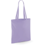 Shopper met lange hengsels Lavender One Size Shopper met lange hengsels Lavender One Size