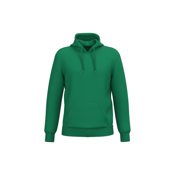Gerecyclede uniseks sweater met capuchon Kelly Green XL Gerecyclede uniseks sweater met capuchon Kelly Green XL