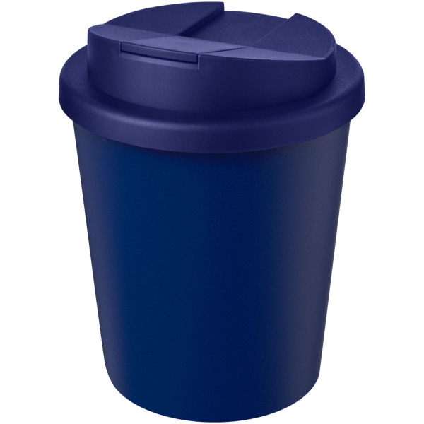 Americano® Espresso Eco 250 ml recycled tumbler with spill-proof lid - Blue