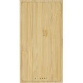 Bamboe zonne-energie powerbank Elz bruin