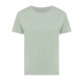 Iqoniq Yala dames lichtgewicht gerecycled katoen t-shirt, iceberg green (XL)