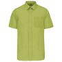 Ace - Heren Overhemd Korte Mouwen burnt lime 6XL