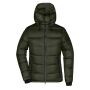 Ladies' Padded Jacket deep-forest/yellow XS