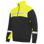 7102 1/2 ZIP SWEATSHIRT PGL Black/Yellow 5XL