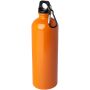 Oregon 750 ml RCS certified single wall stainless steel water bottle with carabiner - Orange