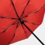 Stormvaste, automatisch te openen- en sluiten pocketparaplu CALYPSO rood