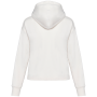 Ecologische sweatvest met capuchon French Terry Ivory XS Ecologische sweatvest met capuchon French Terry Ivory XS