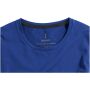 Ponoka biologisch dames t-shirt met lange mouwen - Blauw - XS Ponoka biologisch dames t-shirt met lange mouwen - Blauw - XS