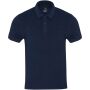 Akoya GRS gerecyclede terry unisex polo - Navy - S