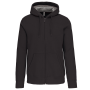 Sweatvest met capuchon Dark Grey XL