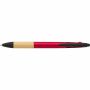 ABS 3-kleuren inkt balpen Malachi rood