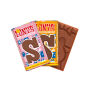 Tony's Chocolonely - Sint Giftbox 2 repen met sticker - Melk Pepernoot Schuimpjes S & Melk Spijs Speculaas S