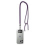 Crossbody, trendy duotone lanyard telefoonhouder van polyester Crossbody, trendy duotone lanyard telefoonhouder van polyester