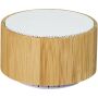 Cosmos bamboe Bluetooth® speaker - Naturel/Wit
