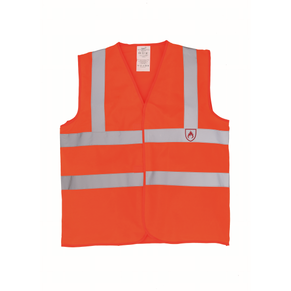 Hi-Vis en vlamvertragend hesje Hi-Vis en vlamvertragend hesje