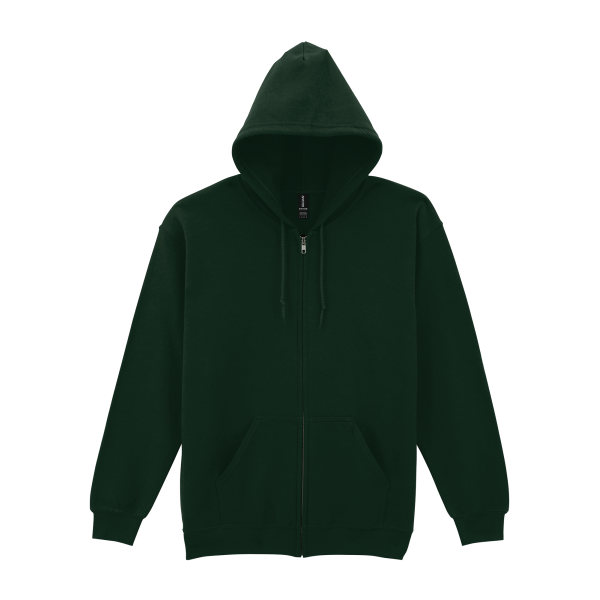 Heavy Blend™ Adult Sweatvest met capuchon Forest Green S Heavy Blend™ Adult Sweatvest met capuchon Forest Green S
