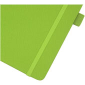 Honua A5 notitieboek van gerecycled papier met gerecyclede PET cover - Limegroen