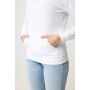 IQONIQ Jasper gerecycled katoen hoodie, recycled white (L)