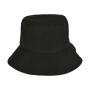 Adjustable Flexfit Bucket Hat - Black - One Size